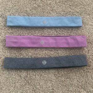 Lululemon headbands!! $13 each or $30 for all three! comment before buying!